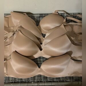 Victoria secret nude infinity wireless gel bra quantity 5 new